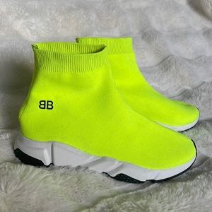 Balenciaga style kids speed sock sneakers, like new.